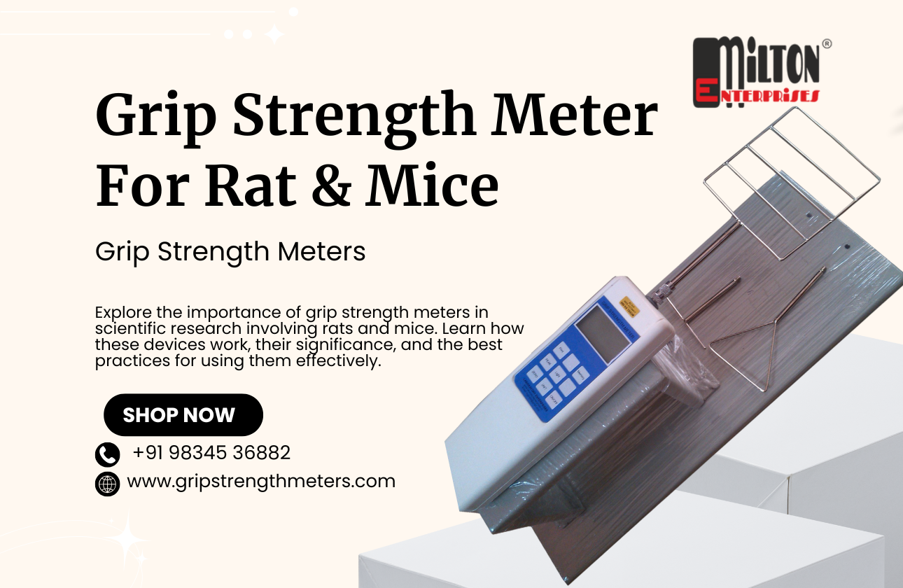 Understanding Grip Strength Meters: Essential Tools for Research on Rats and Mice